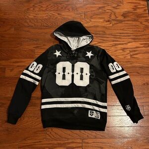 Black and white NHL Los Angeles Kings hoodie M